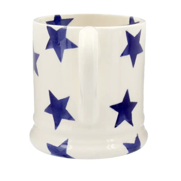 Twilight Blue Star 1/2 Pint Ceramic Mug: Charm for Every Sip - Image 4